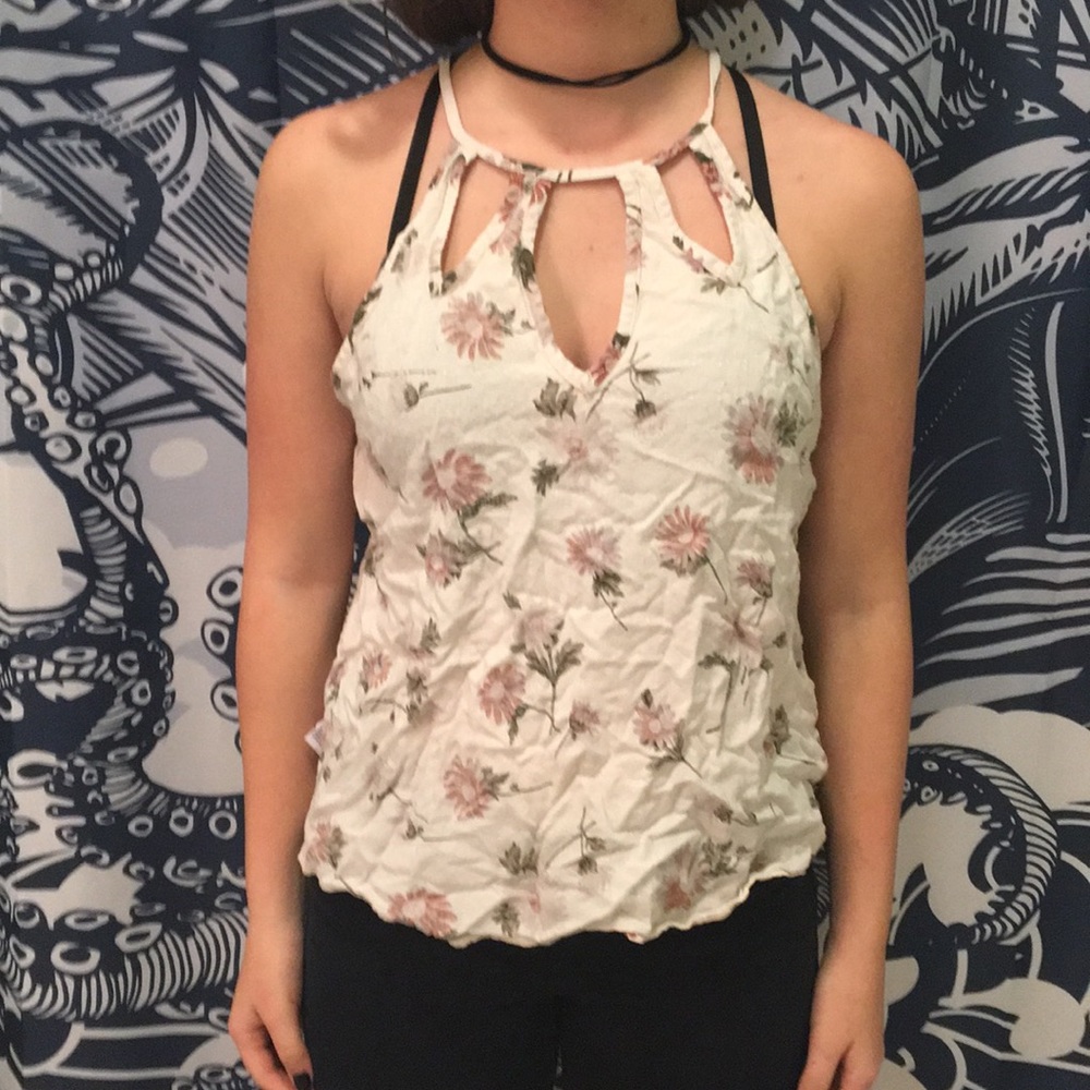 Floral tank top